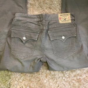True Religion men’s vintage corduroy “Ricky” jeans size 36.